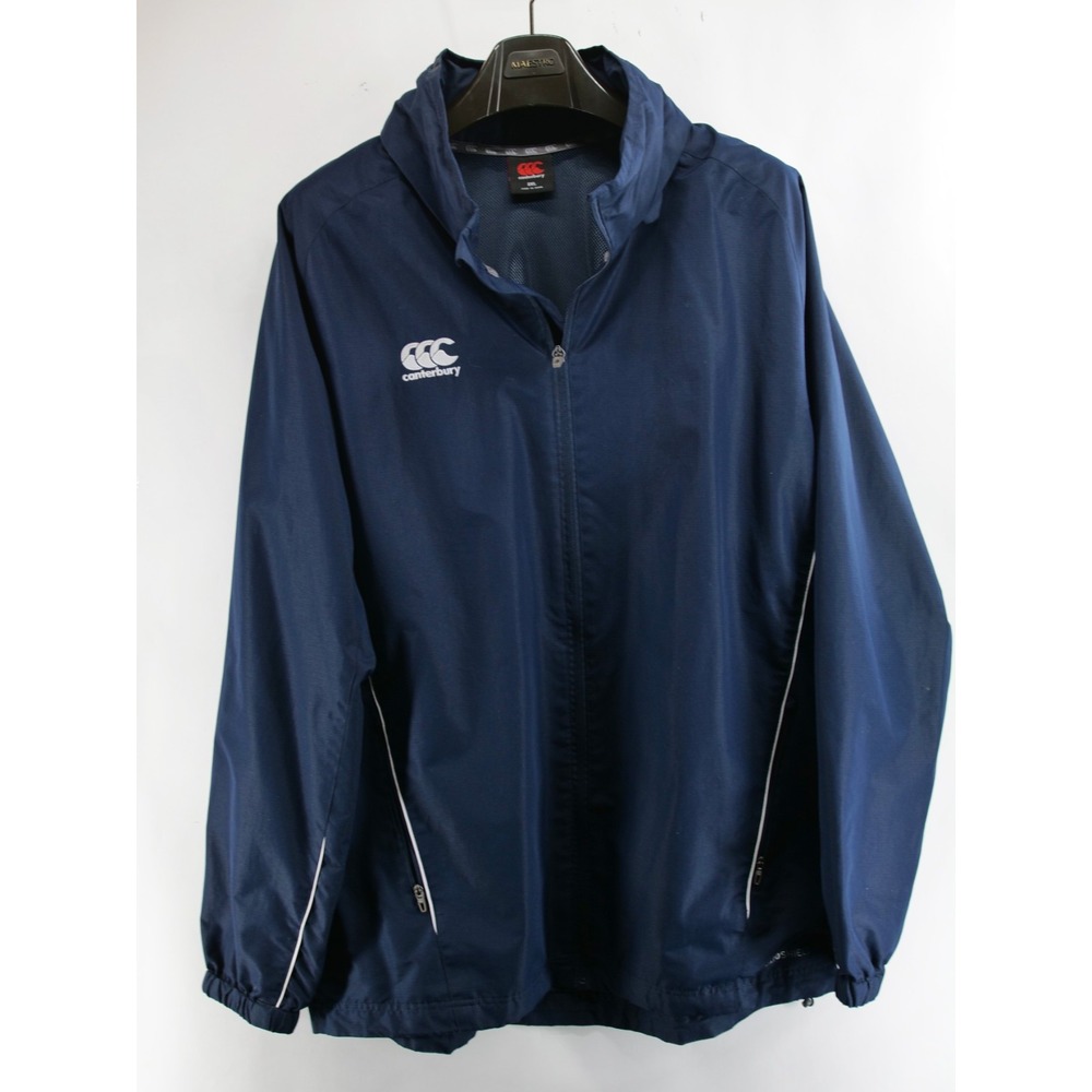 Canterbury VapoShield Full Zip Jacket 2XL Blue Windbreaker